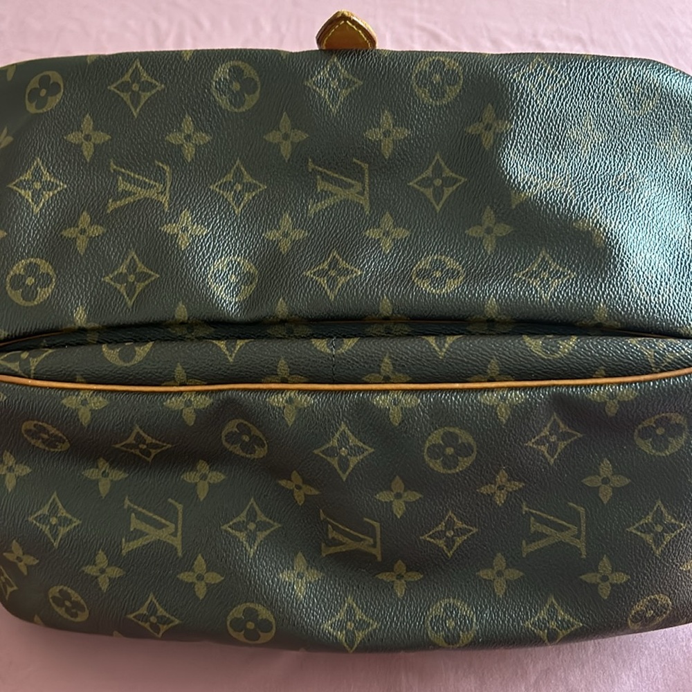 Louis Vuitton Monogram Canvas Crossbody Bag in Brown and Natural Vachetta - Picture 6 of 6